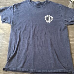 Navy Blue Graphic T-Shirt